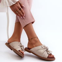 Women's Flat Sandals in Smėlio spalvos Nelvira (BSB31466)