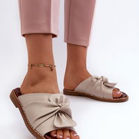 Women's Flat Sandals in Smėlio spalvos Nelvira (BSB31466)