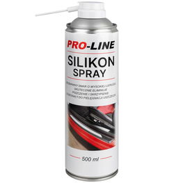 Silikoninis purškiamasis tepalas sandariklių priežiūrai PRO-LINE 500ml