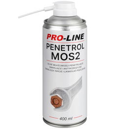 Stipriai įsiskverbiantis rūdžių šalintuvas PENETROL MoS2 PRO-LINE purškiklis 400ml