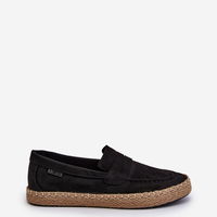 eko zomšos espadrilės Big Star“ juodos spalvos (BSB31520)