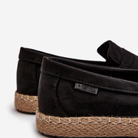 eko zomšos espadrilės Big Star“ juodos spalvos (BSB31520)