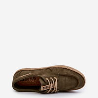 Vyriškos espadrilės khaki spalvos