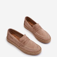 Zomšinės Espadrilės Vyrams Big Star Smėlio Spalvos (BSB31519)