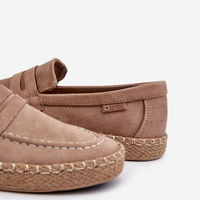 Zomšinės Espadrilės Vyrams Big Star Smėlio Spalvos (BSB31519)