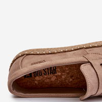 Zomšinės Espadrilės Vyrams Big Star Smėlio Spalvos (BSB31519)