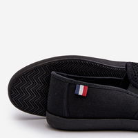 Vyriški suvarstomi sportiniai bateliai, juodi Koboru (BSB31375)