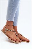 Moteriški blizgūs šlepečių tipo sandalai Ipanema Class Brilha Fem Gold