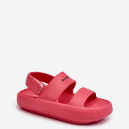 Lengvos putų sandali su VELCRO ProWater PRO 02K rausvi (BSB31507)