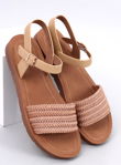 Sandalai boho stiliumi SALINON BEIGE