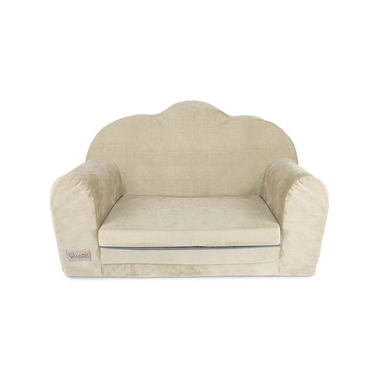 ALBERO MIO Sofa Velvet smėlio spalvos V110