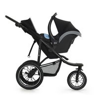 Kinderkraft vežimėlis Helsi Black (RMK5905133)