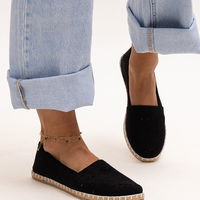 Espadrilės juodos spalvos (GRM29508)