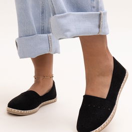Espadrilės juodos spalvos (GRM29508)