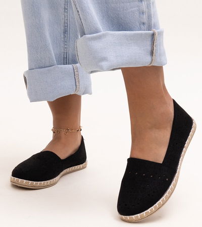 Espadrilės juodos spalvos