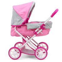 Lėlių vežimėlis Alice Prestige Pink“