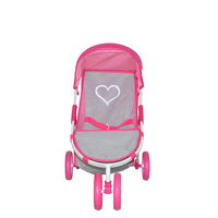 Susie Prestige Pink lėlių vežimėlis