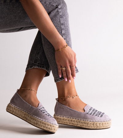 Pilkos espadrilės Big Star JJ274890