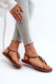 Moteriškos basutės šlepetės 83507 Ipanema Class Blown Up Sandal Fem Brown