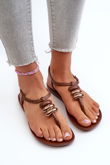 Moteriškos basutės šlepetės 83507 Ipanema Class Blown Up Sandal Fem Brown