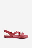 Moteriškos basutės su brokatiniu raštu Ipanema Vibe Sandal Fem Pink