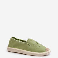 Klasikinės moteriškos espadrilės žalios spalvos Flaure (BSB32106)
