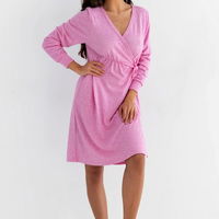 Pinky Pink chalatas