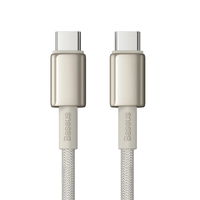 USB-C 100W 2m kabelis – auksinė spalva