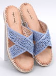 Moteriškos espadrilės BAKOU BLUE