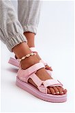 Moteriški Platforminiai Sandalai Big Star NN274A533 Rožiniai