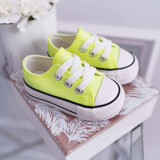 Vaikiški sportbačiai su blizgučiais Lime Misty BS8596 (BSB8596)