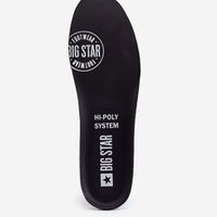 Vidpadžiai Batams BIG STAR Memory Foam System 2 Poros Juoda