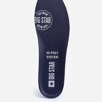 Vidpadžiai batams BIG STAR Memory Foam sistema 2 poros juodos spalvos