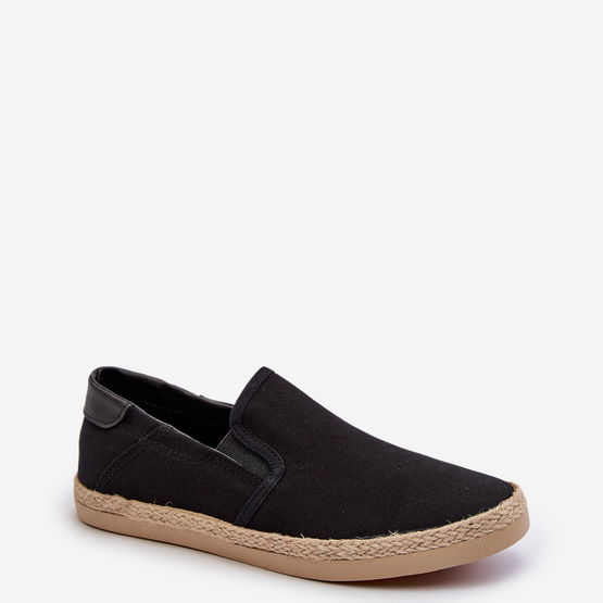 Vyriškos espadrilės juodos Fenen (BSB32766)