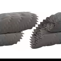 Sunki antklodė, pilkos spalvos, 235x290cm, audinys, 15kg