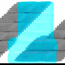 Rankšluosčių rinkinys, 6vnt., turkio, 100% medvilnė, 600g/m²