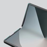 dėklas Samsung Galaxy Z Fold 6 5G su laikikliu rašikliui ir magnetiniu moduliu - juoda