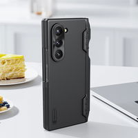 dėklas Samsung Galaxy Z Fold 6 5G su laikikliu rašikliui ir magnetiniu moduliu - juoda