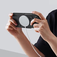 dėklas Samsung Galaxy Z Fold 6 5G su laikikliu rašikliui ir magnetiniu moduliu - juoda