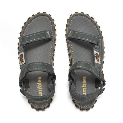 Basutės Gumbies Tracker Racker Sandals Grey M GU-SATRA013