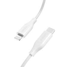 USB-C / Lightning“ MFi PD 30 W 1.2 m laidas – baltas