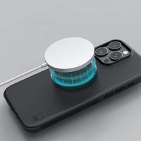 Magnetinis dėklas iPhone 16 Pro - juodas