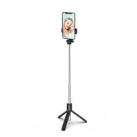 Selfie“ lazdelė WRY1S teleskopinis stovas 0,7 m telefonui - juoda