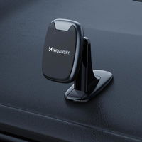 magnetinis telefono laikiklis automobilio prietaisų skydui - juodas