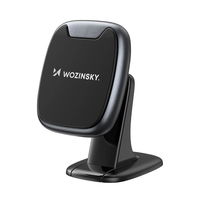 magnetinis telefono laikiklis automobilio prietaisų skydui - juodas