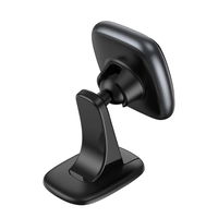 magnetinis telefono laikiklis automobilio prietaisų skydui - juodas