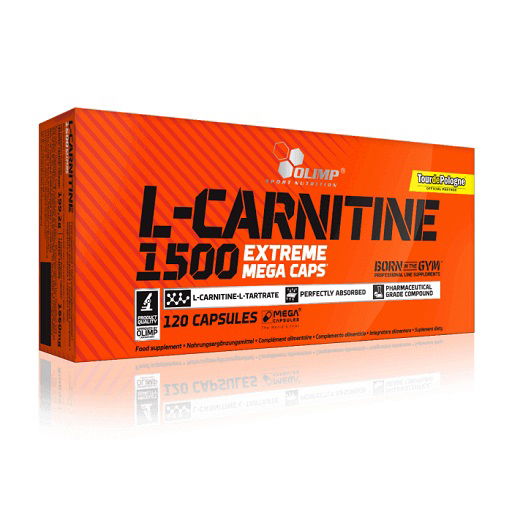 Olimp L-Carnitine 1500 Extreme Mega Caps - 120 Kapsel (BNN015700)