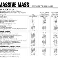 Swedish Supplements Massive Mass 7kg (BNN196029)