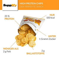 Supplify High Protein Chips 6 x 50g (BNN205001)