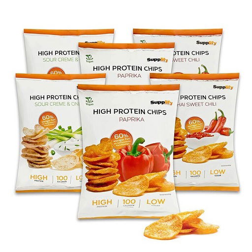 Supplify High Protein Chips 6 x 50g (BNN205001)